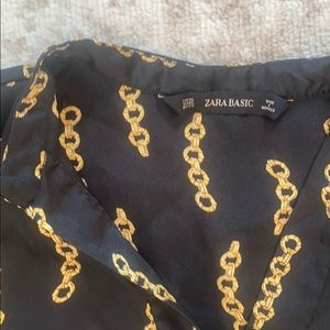 Zara Silk blouse | Hermes style